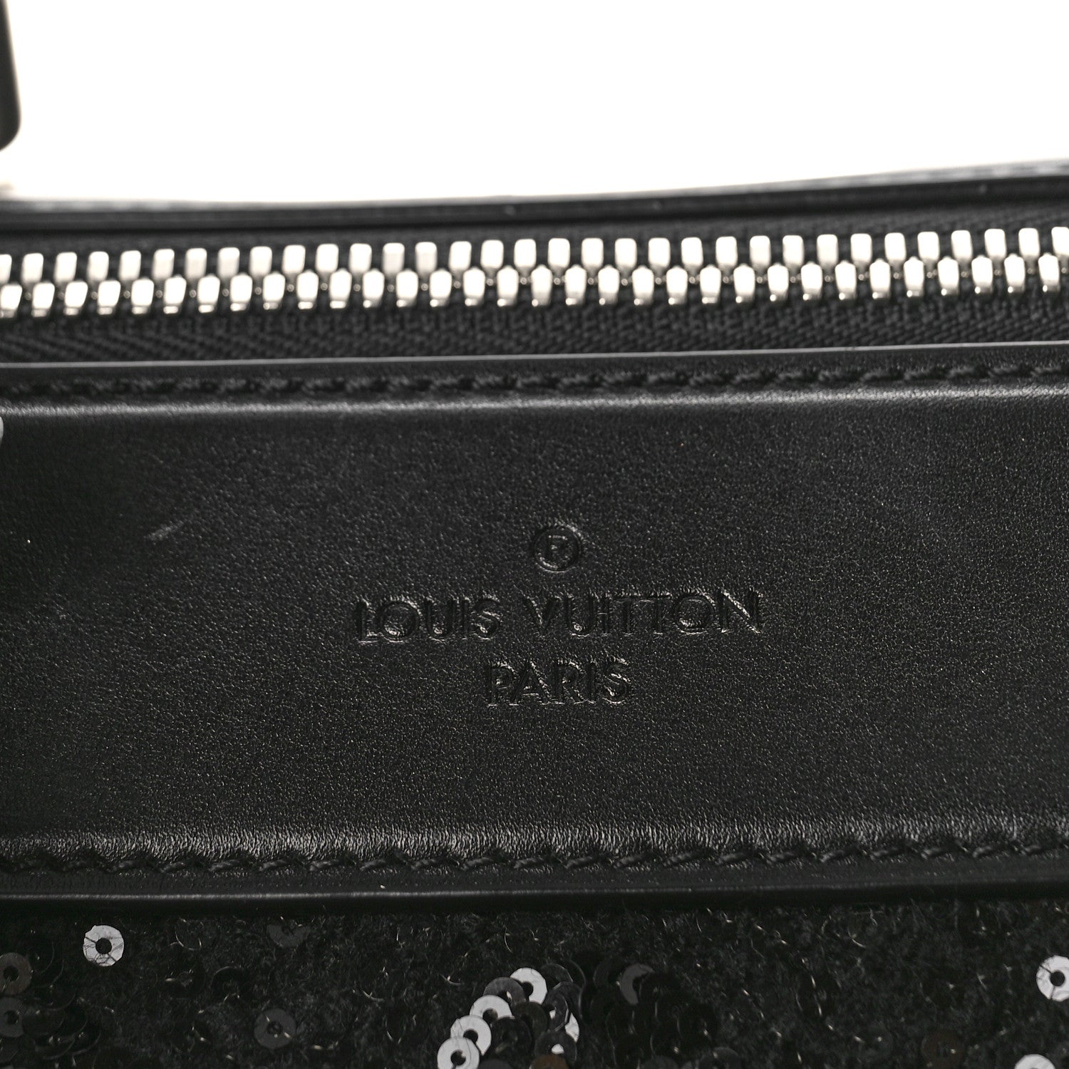 Louis Vuitton Sequin Monogram Sunshine Express Speedy Black 10 of 10