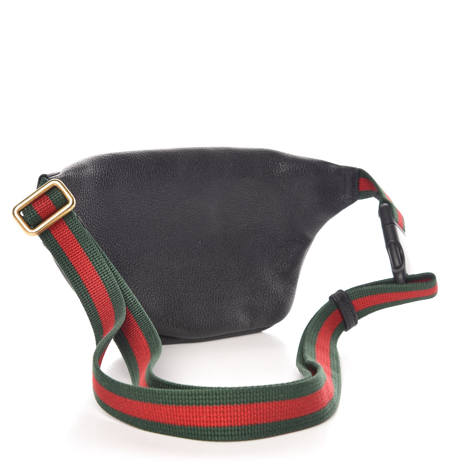 Gucci Grained Calfskin Small Logo Belt Bag Black 3 of 7