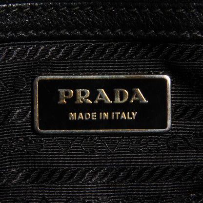 Prada Vitello Daino Tote Nero Black 7 of 8