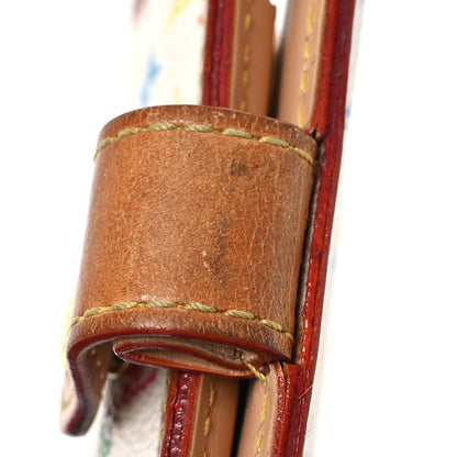 Louis Vuitton Monogram Multicolor Small Ring Agenda Cover White 14 of 15