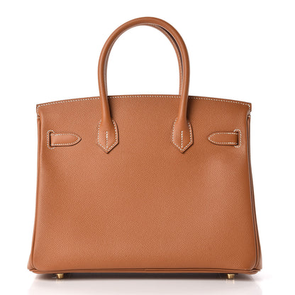 Hermes Epsom Birkin 30 Gold 4 of 36