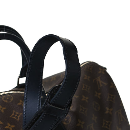 Louis Vuitton Monogram Macassar Keepall Bandouliere 45 12 of 17