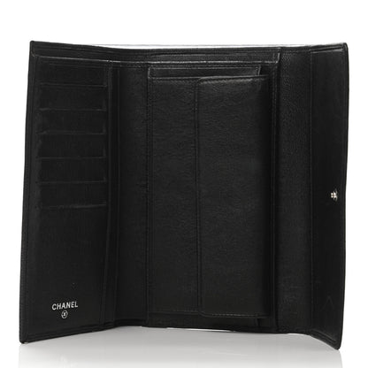 Chanel Calfskin CC Flap Wallet Black 4 of 4