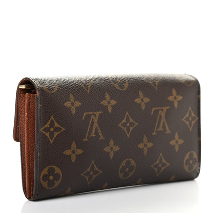 Louis Vuitton Monogram Sarah Wallet 3 of 11