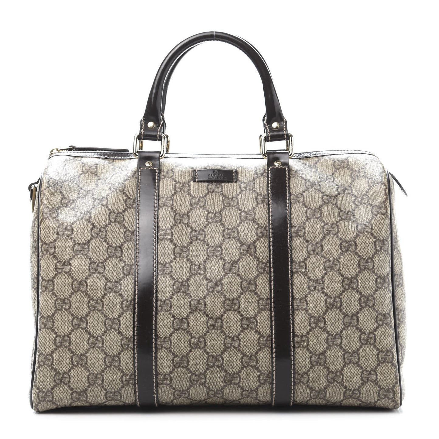 GG Plus Monogram Medium Joy Boston Dark Brown
