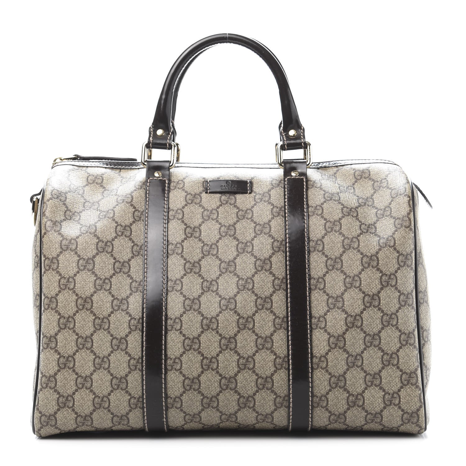 Gucci GG Plus Monogram Medium Joy Boston Dark Brown 1 of 11