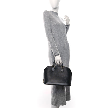 Louis Vuitton Epi Alma PM Black 2 of 12