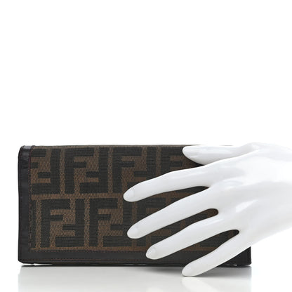 Fendi Zucca Continental Wallet Tobacco 2 of 8