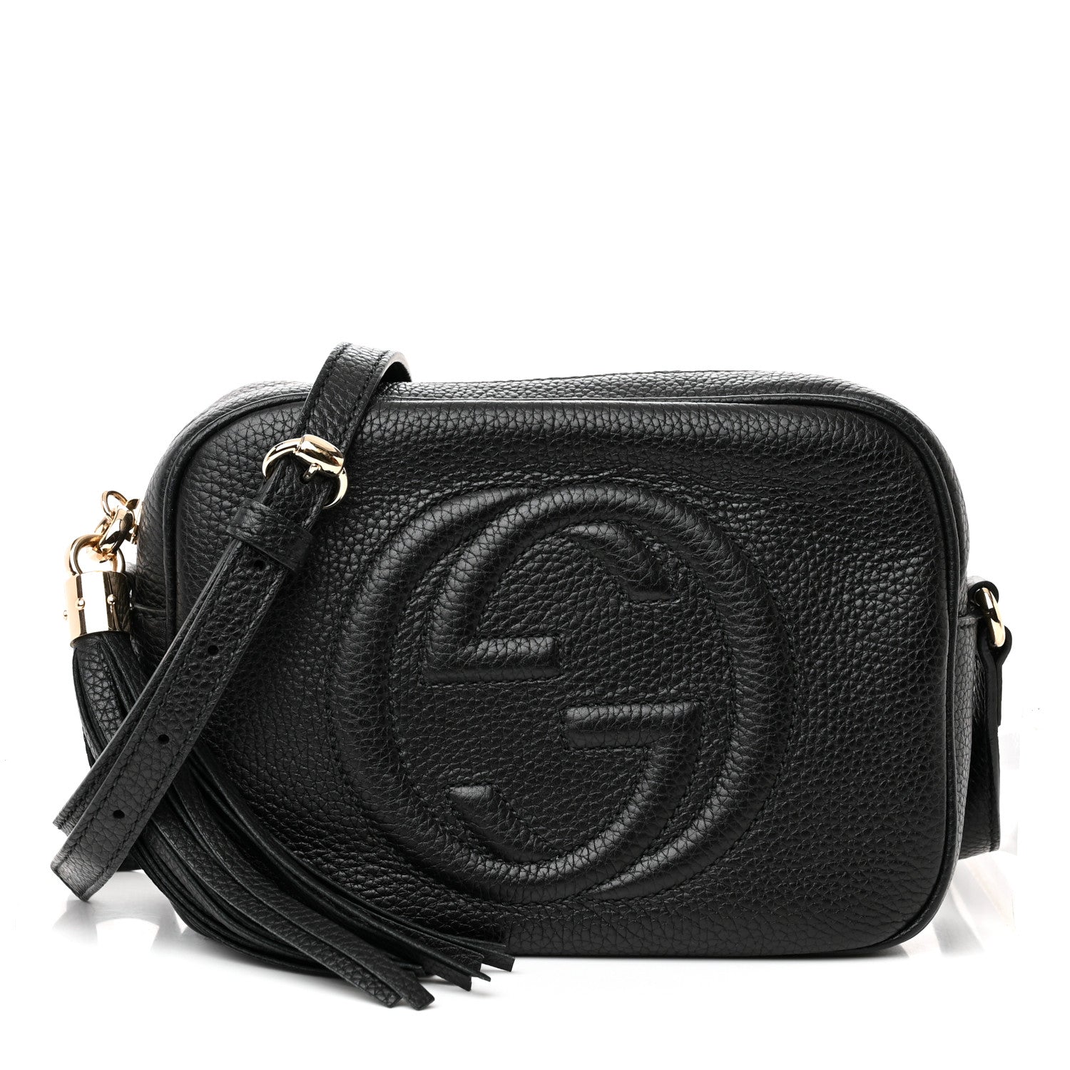 Gucci Pebbled Calfskin Small Soho Disco Bag Black 1 of 10