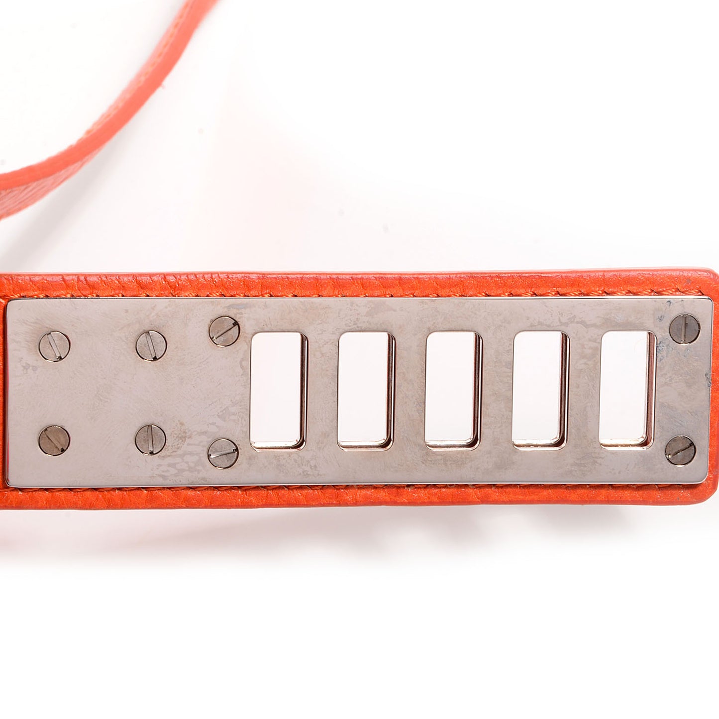 Leather Mini PS11 Classic Shoulder Bag Tangerine