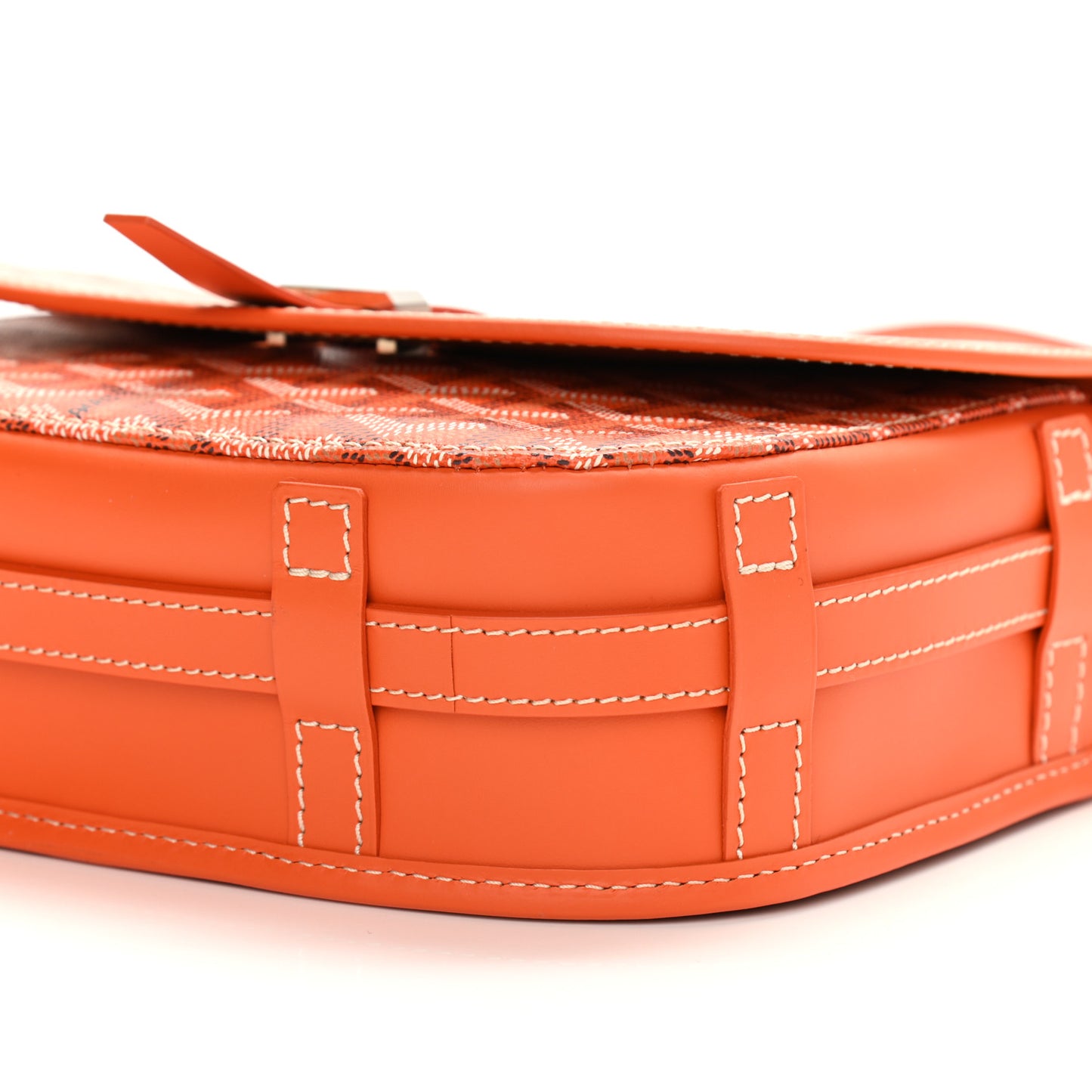 Goyardine Belvedere II PM Messenger Bag Orange