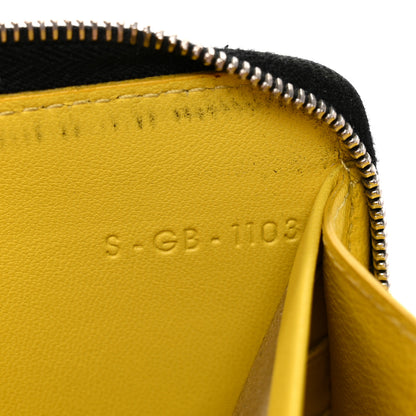 Celine Calfskin Zip Around Multifunction Wallet Citron 7 of 14