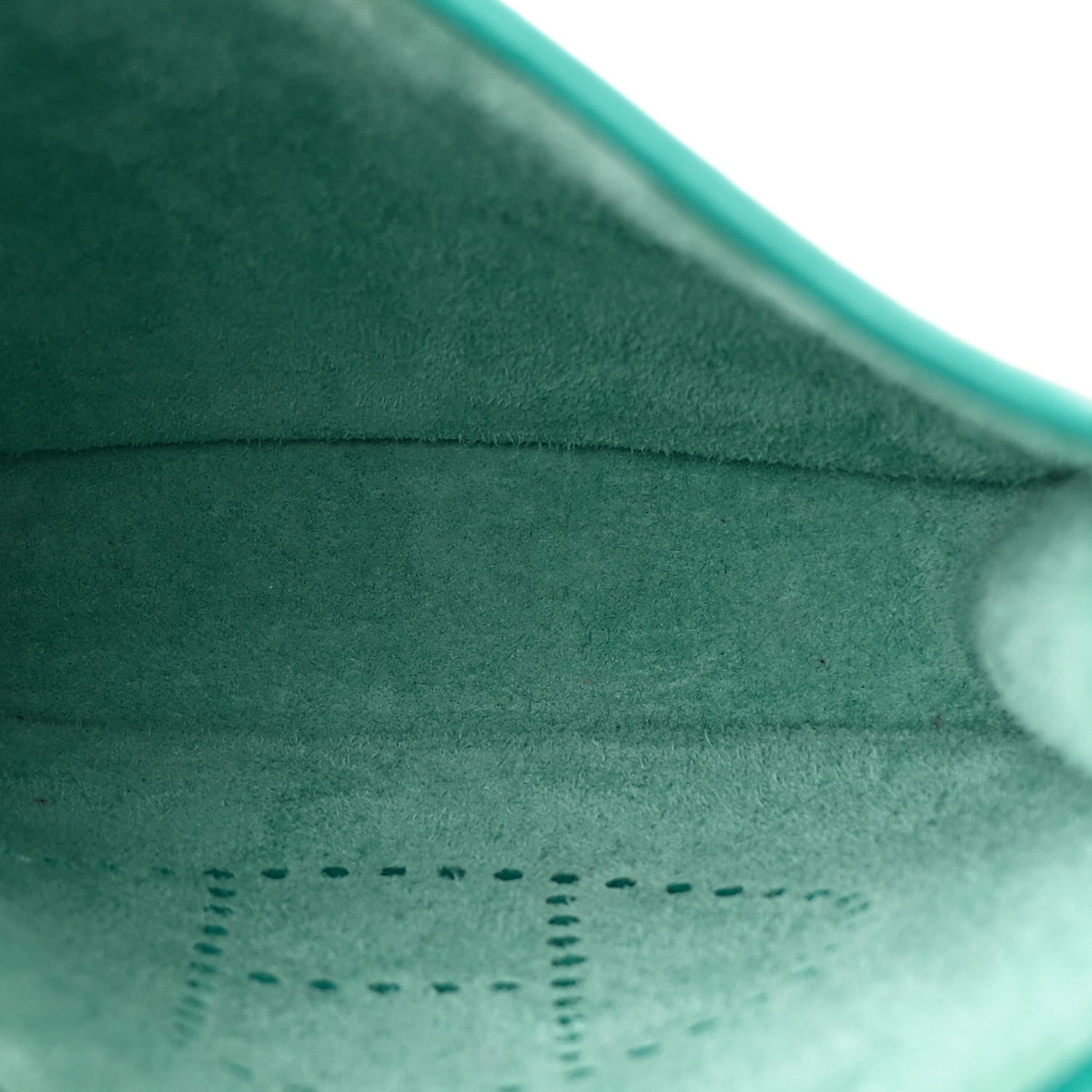 Hermes Taurillon Clemence Evelyne TPM Bleu Paon 5 of 11