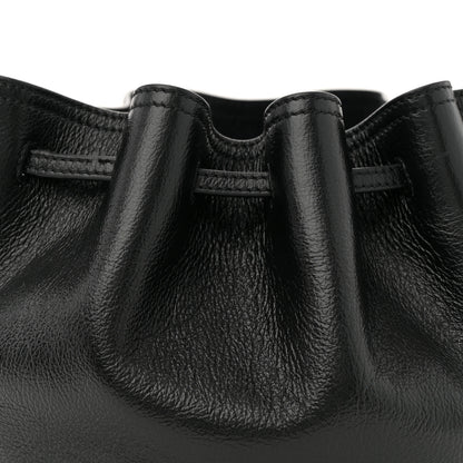Givenchy Creased Patent Calfskin Pumpkin Bag Black 8 of 10