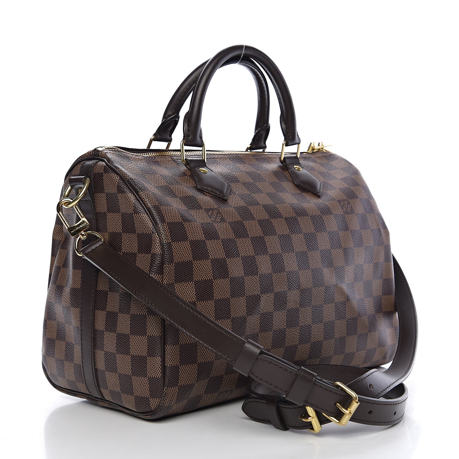 Louis Vuitton Damier Ebene Speedy Bandouliere 30 2 of 9