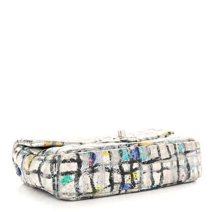 Chanel Calfskin Hand Painted Graffiti Mini Flap Multicolor 4 of 9