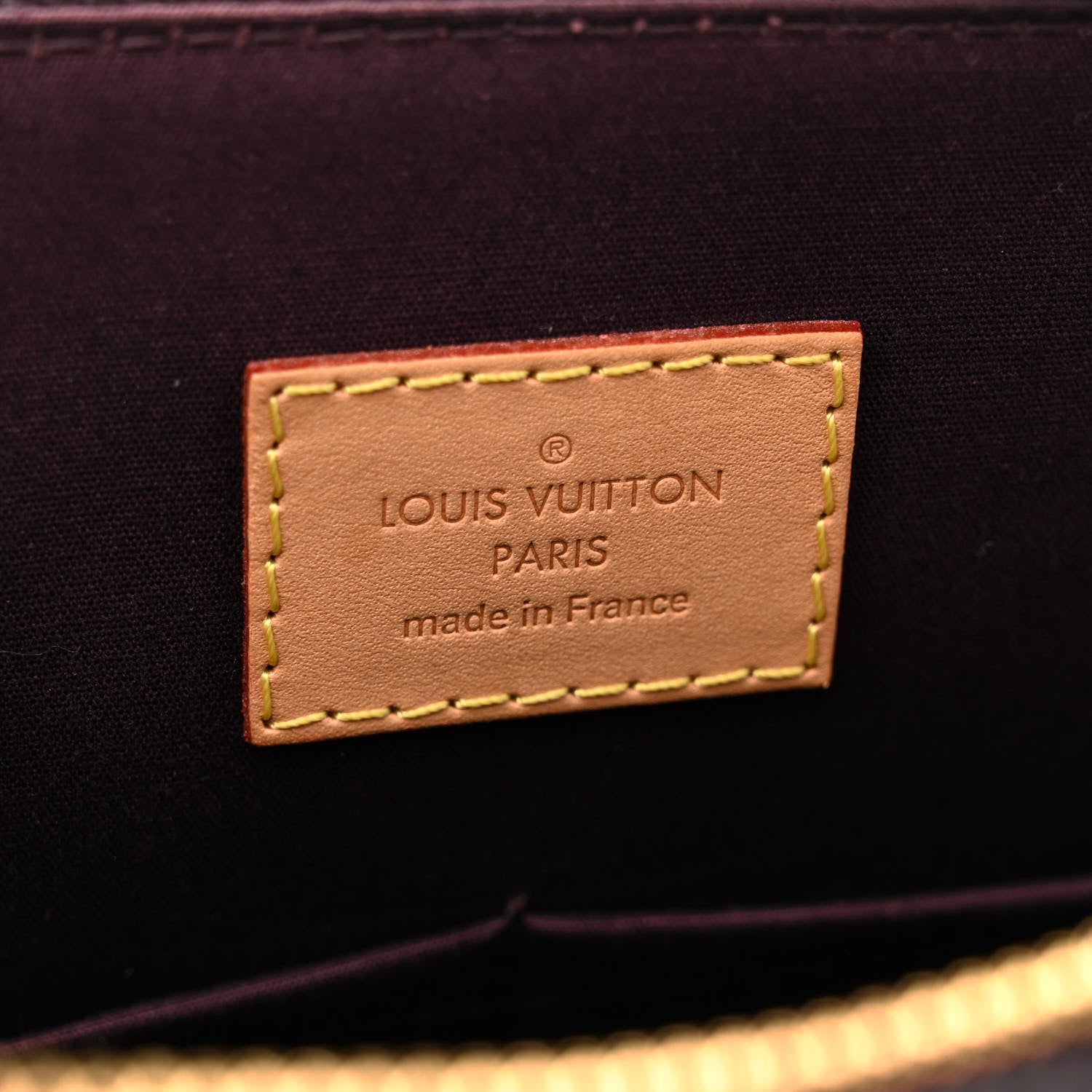 Louis Vuitton Vernis Alma PM Amarante 6 of 11