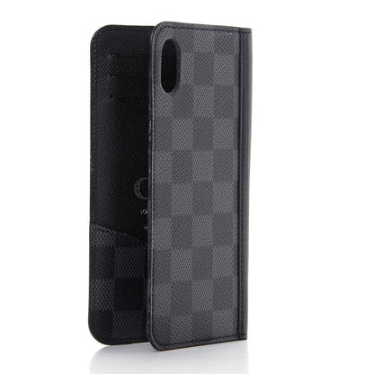Louis Vuitton Damier Graphite iPhone X Folio Case 3 of 9
