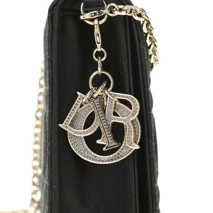 Christian Dior Satin Cannage Lady Dior Clutch Black 8 of 8