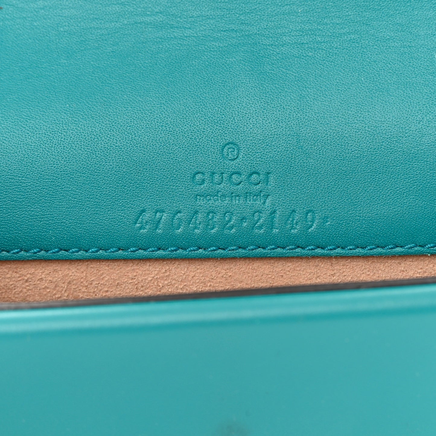 Velvet Super Mini Dionysus Shoulder Bag Pavone Cyan