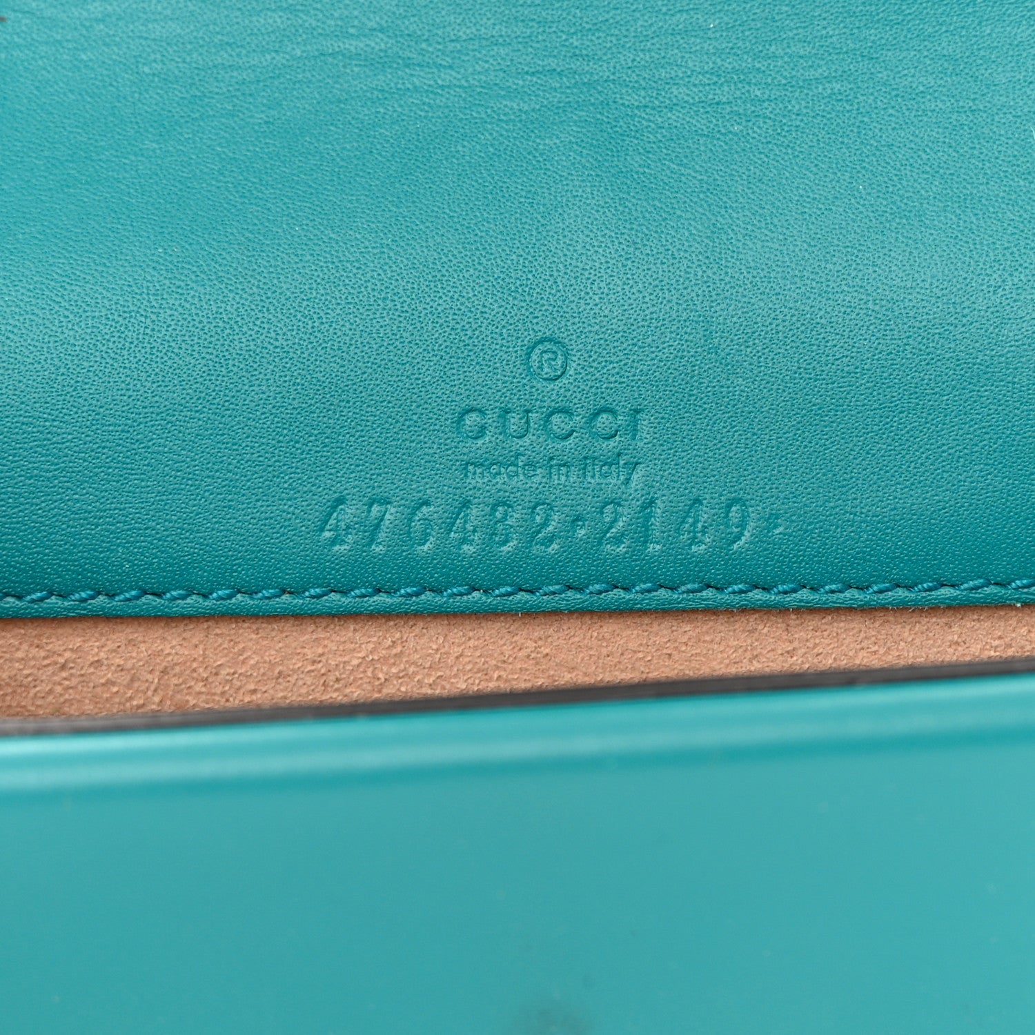 Gucci Velvet Super Mini Dionysus Shoulder Bag Pavone Cyan 6 of 13