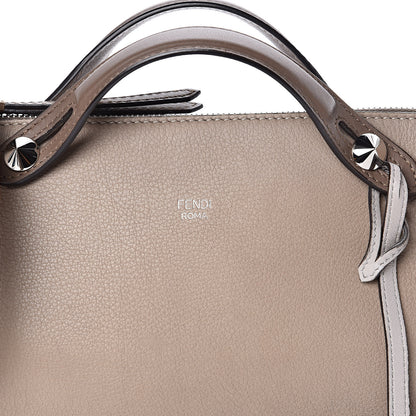 Fendi Vitello Dolce Medium By The Way Boston Bag Tortora Seppia 10 of 10