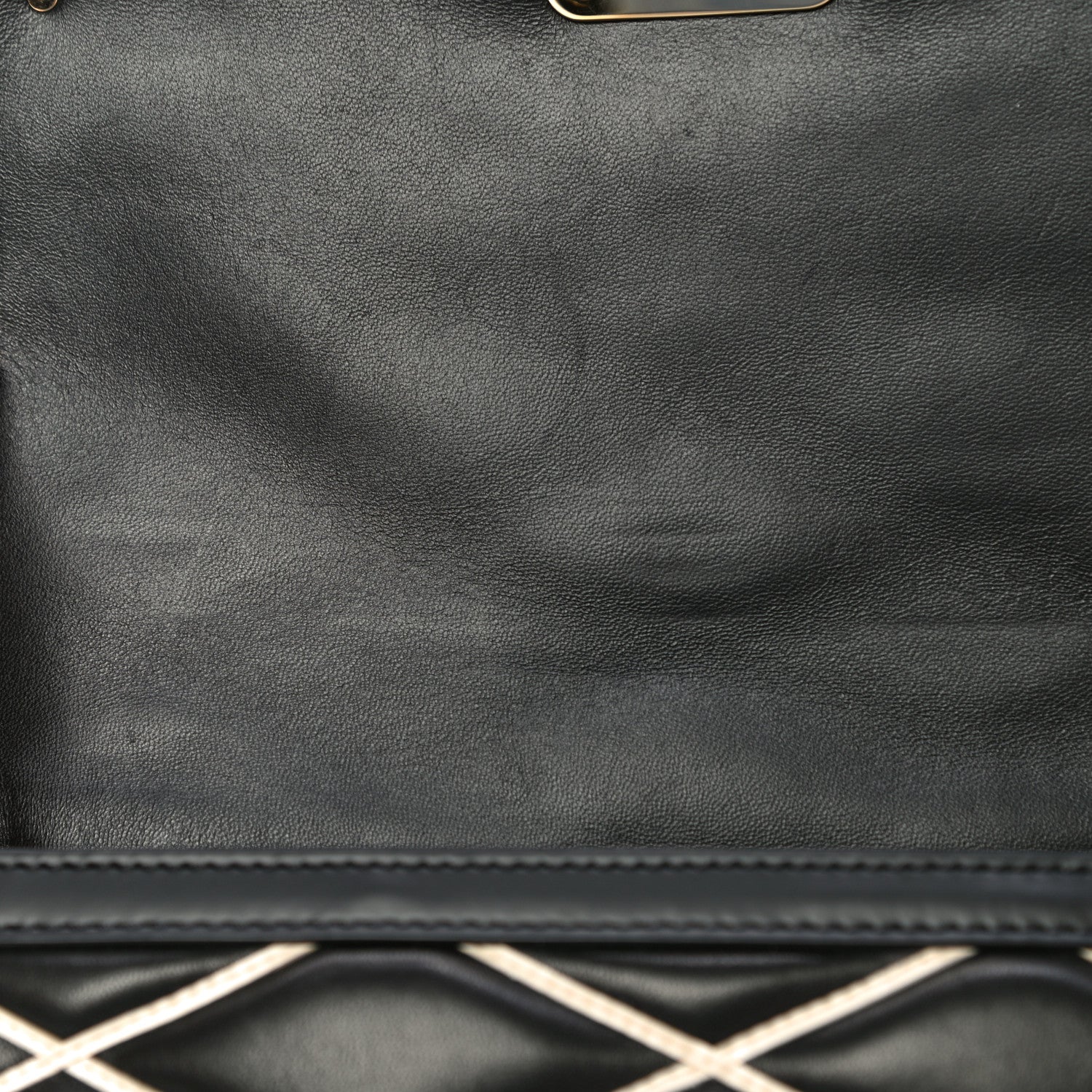 Louis Vuitton Lambskin Malletage Pochette Flap Black 13 of 13