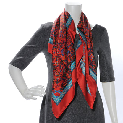 Hermes Silk Les Jardins D Armenie Scarf 90 3 of 8