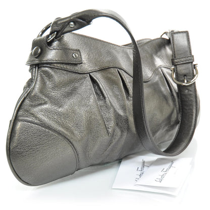 FASHIONPHILE SALVATOREFERRAGAMOLeatherSmallMarisaMetallic 2 of 8