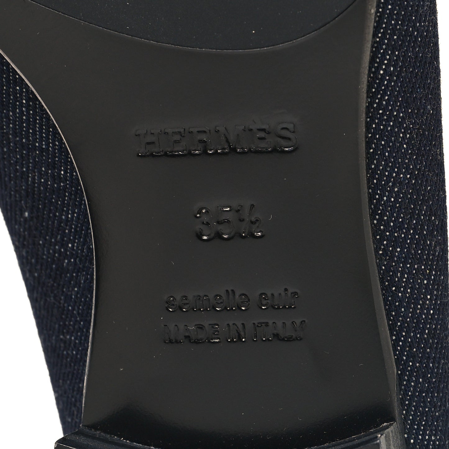 Denim Womens Royal Loafers 35.5 Bleu Brut Marine