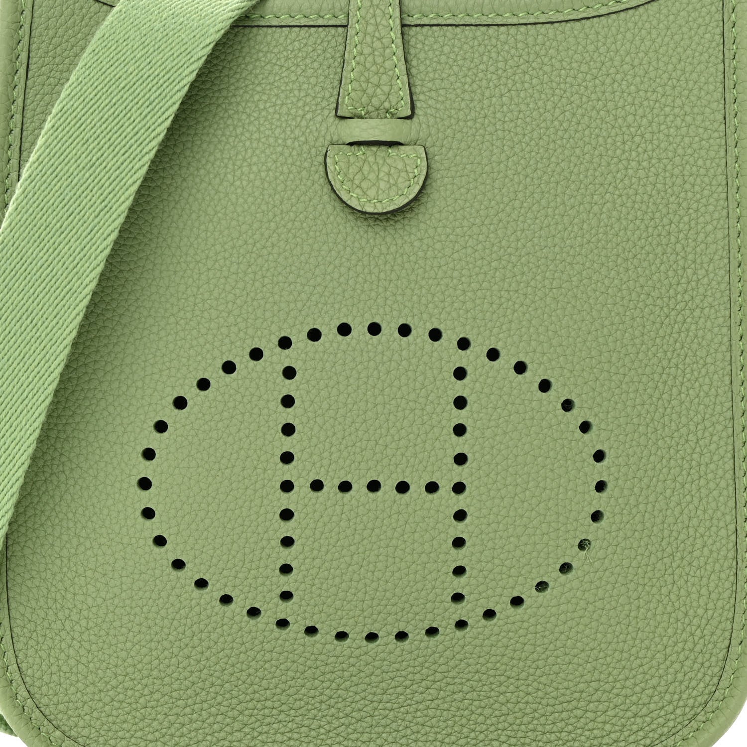 Hermes Taurillon Maurice Evelyne TPM Vert Criquet 8 of 11