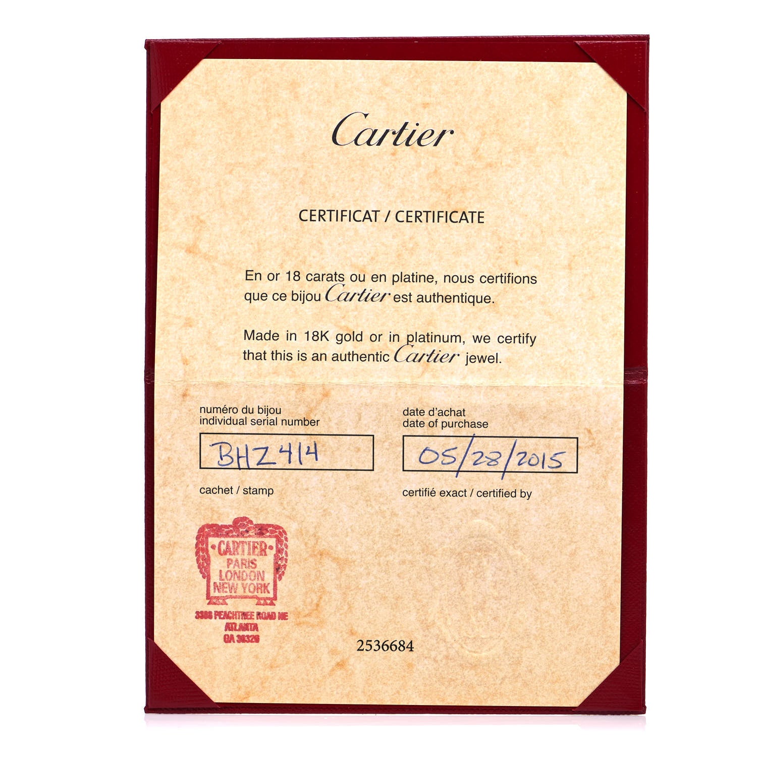 Cartier 18K Pink Yellow White Gold Classic Trinity Ring 44 3 6 of 7