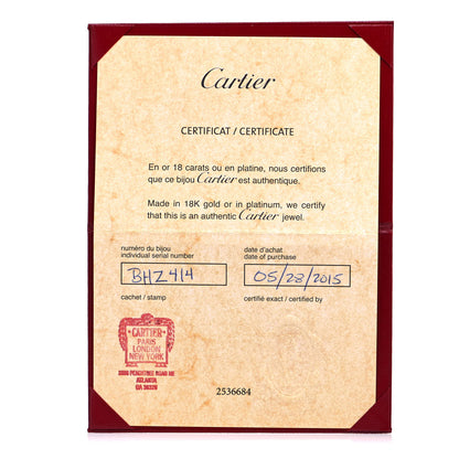 Cartier 18K Pink Yellow White Gold Classic Trinity Ring 44 3 6 of 7