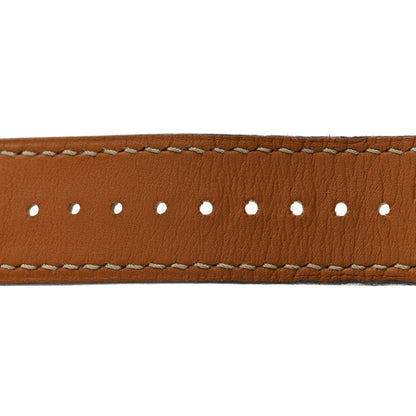 Hermes Swift Cavalleria Print 41mm Apple Watch Double Tour Strap Encre Beton 3 of 8