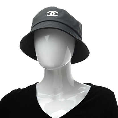 Chanel Cotton CC Bucket Hat L Black 2 of 6