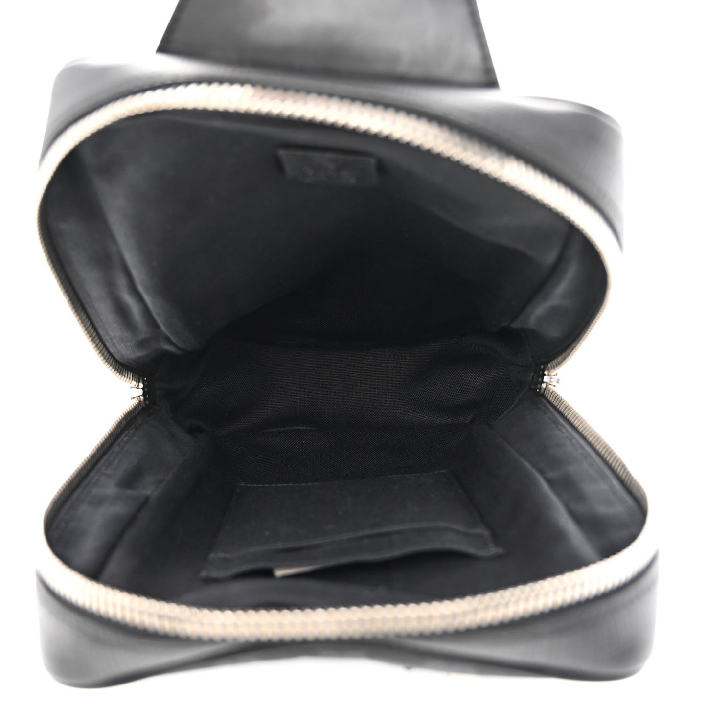 GG Supreme Monogram Web Belt Bag Black Grey