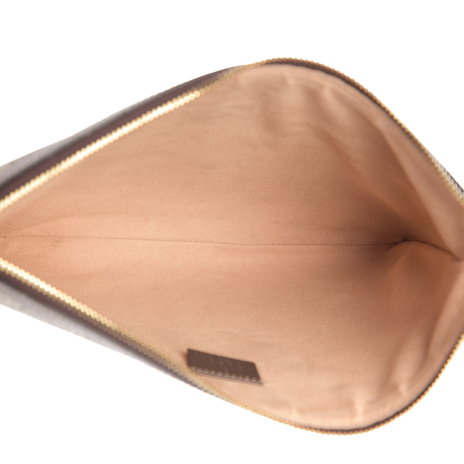 Gucci GG Supreme Monogram Large Ophidia Pouch Clutch Brown 4 of 9