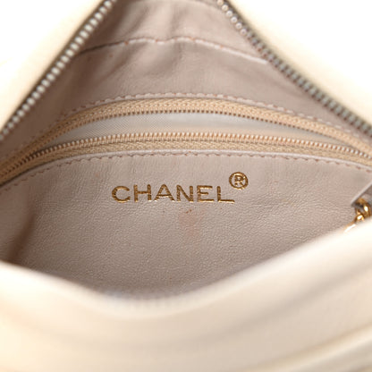 Chanel Caviar Quilted Camera Case Beige Clair 7 of 11