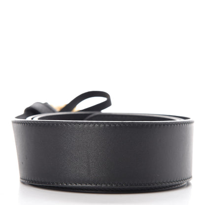 Gucci Calfskin Double G 40mm Belt 85 34 Black 3 of 7