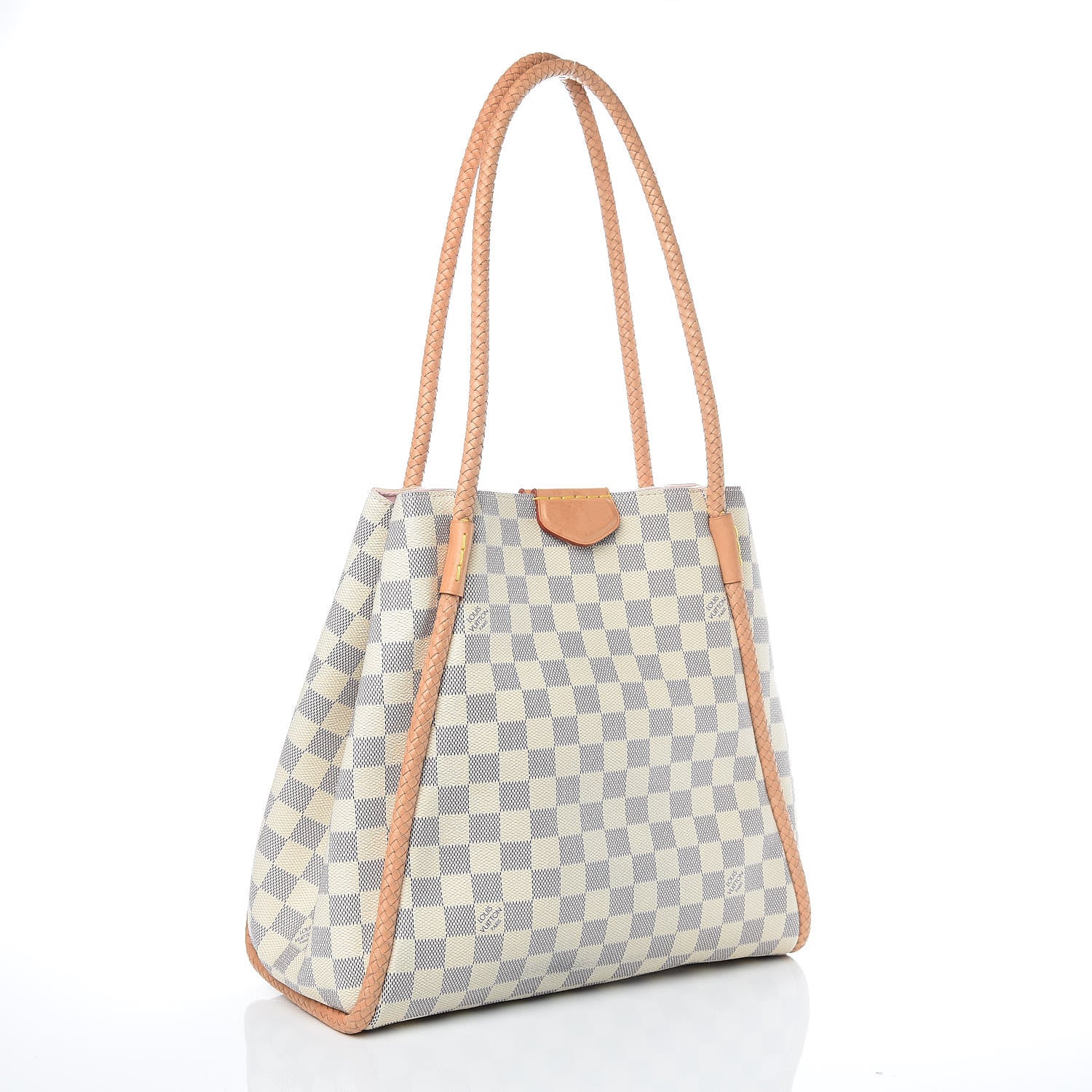Louis Vuitton Damier Azur Propriano Rose Ballerine 3 of 17