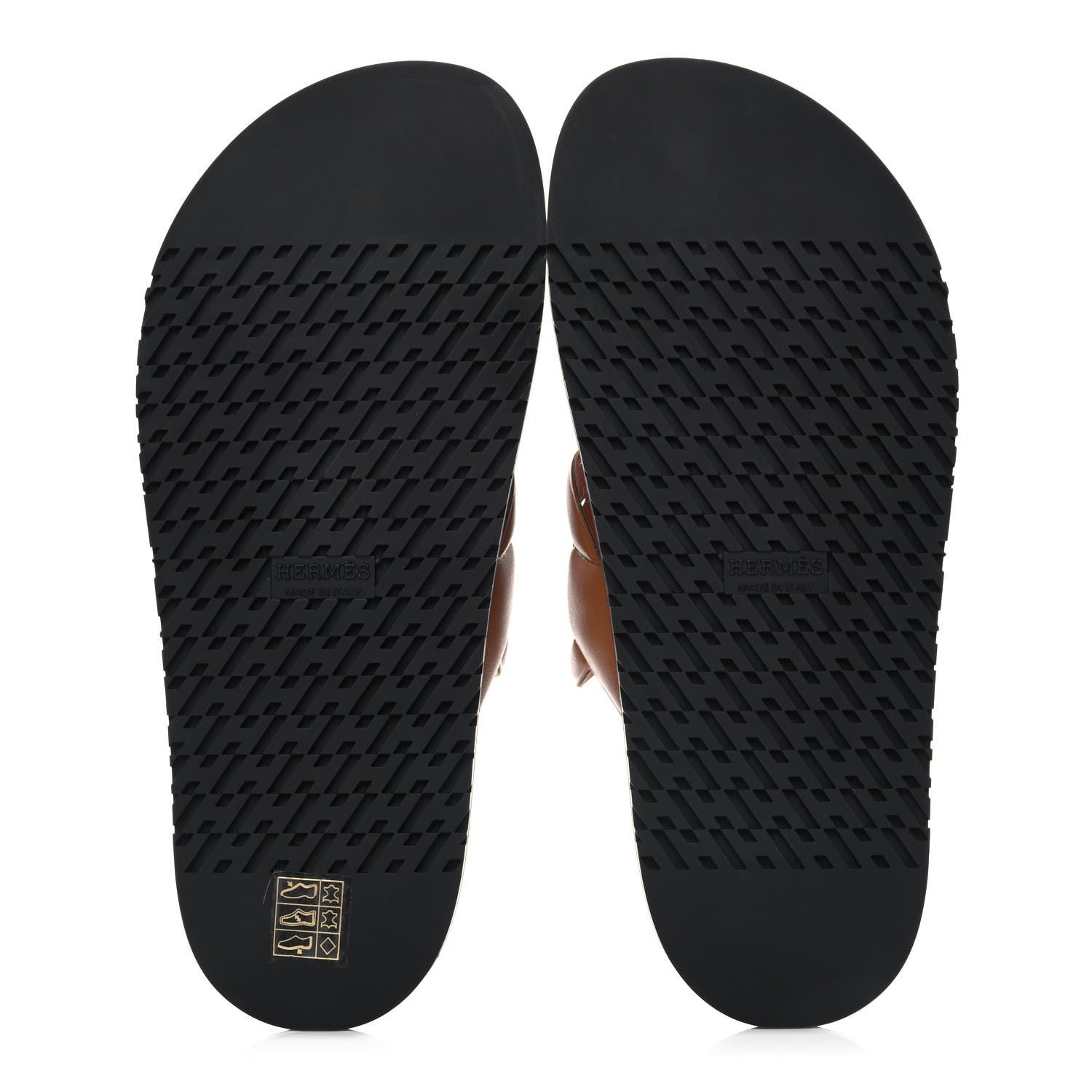 Hermes Nappa Extra Sandals 39 Gold 5 of 10