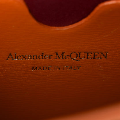 Alexander McQueen Calfskin Mini Skull Chain Crossbody Bag Caramel Tan 6 of 12
