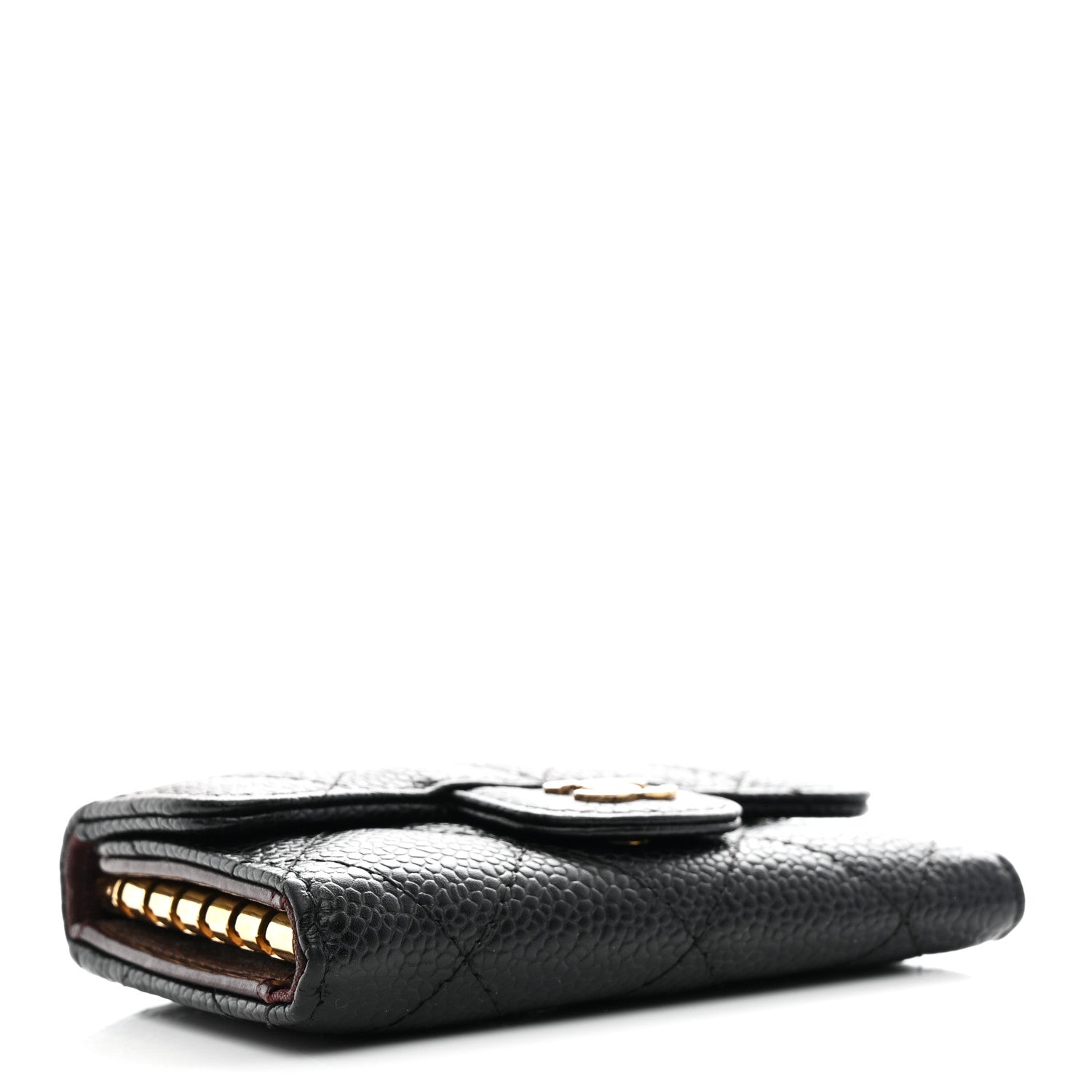 Chanel Caviar Quilted 6 Key Holder Black 4 of 9
