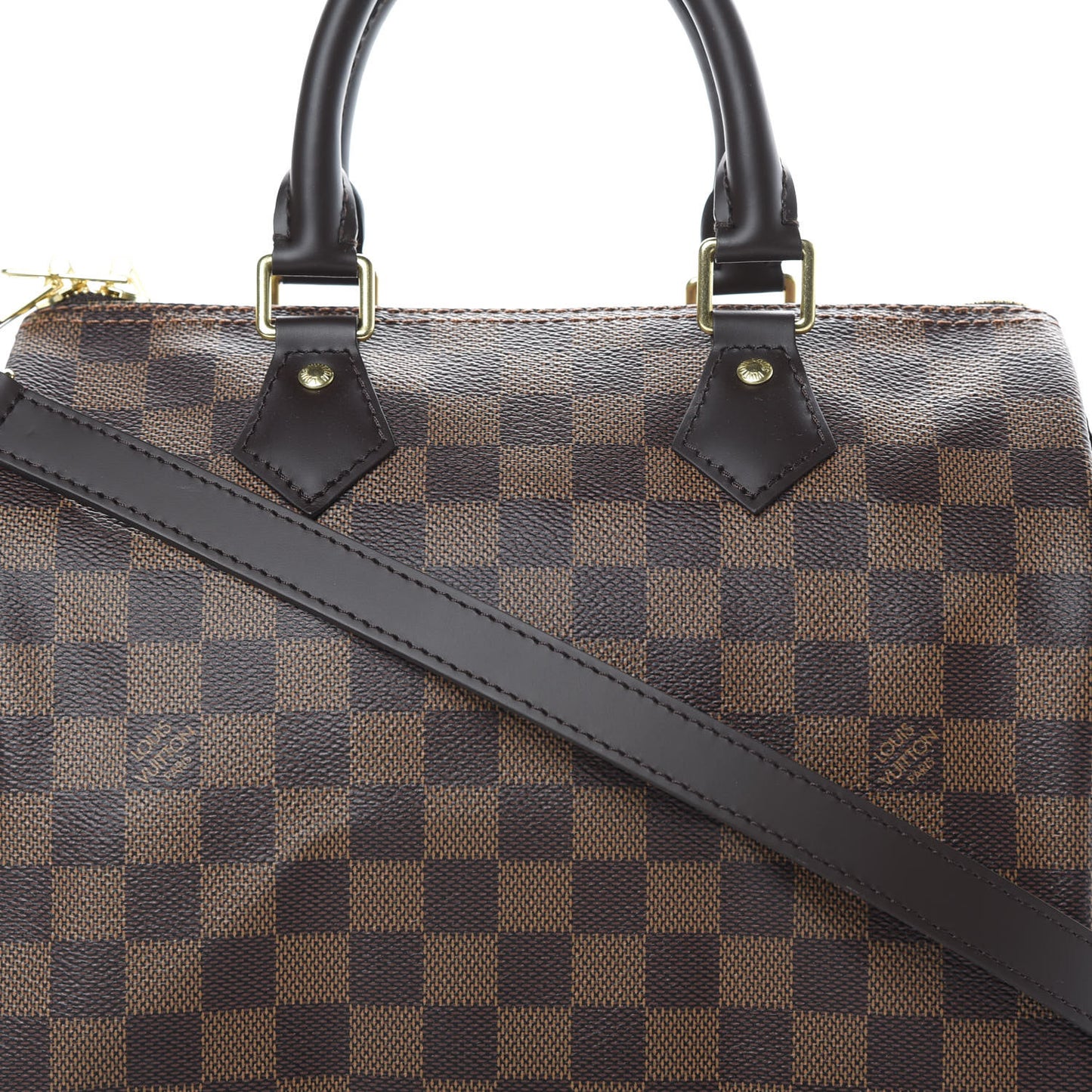 Damier Ebene Speedy Bandouliere 25