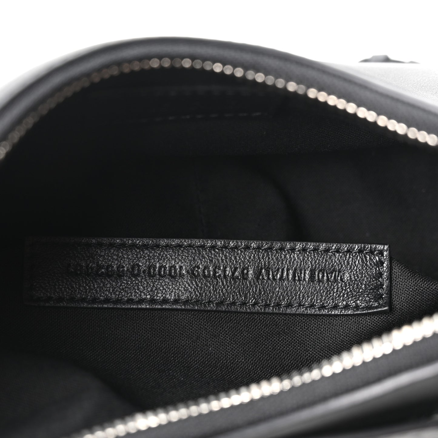 Smooth Calfskin Buckles Le Cagole Shoulder Bag XS Black