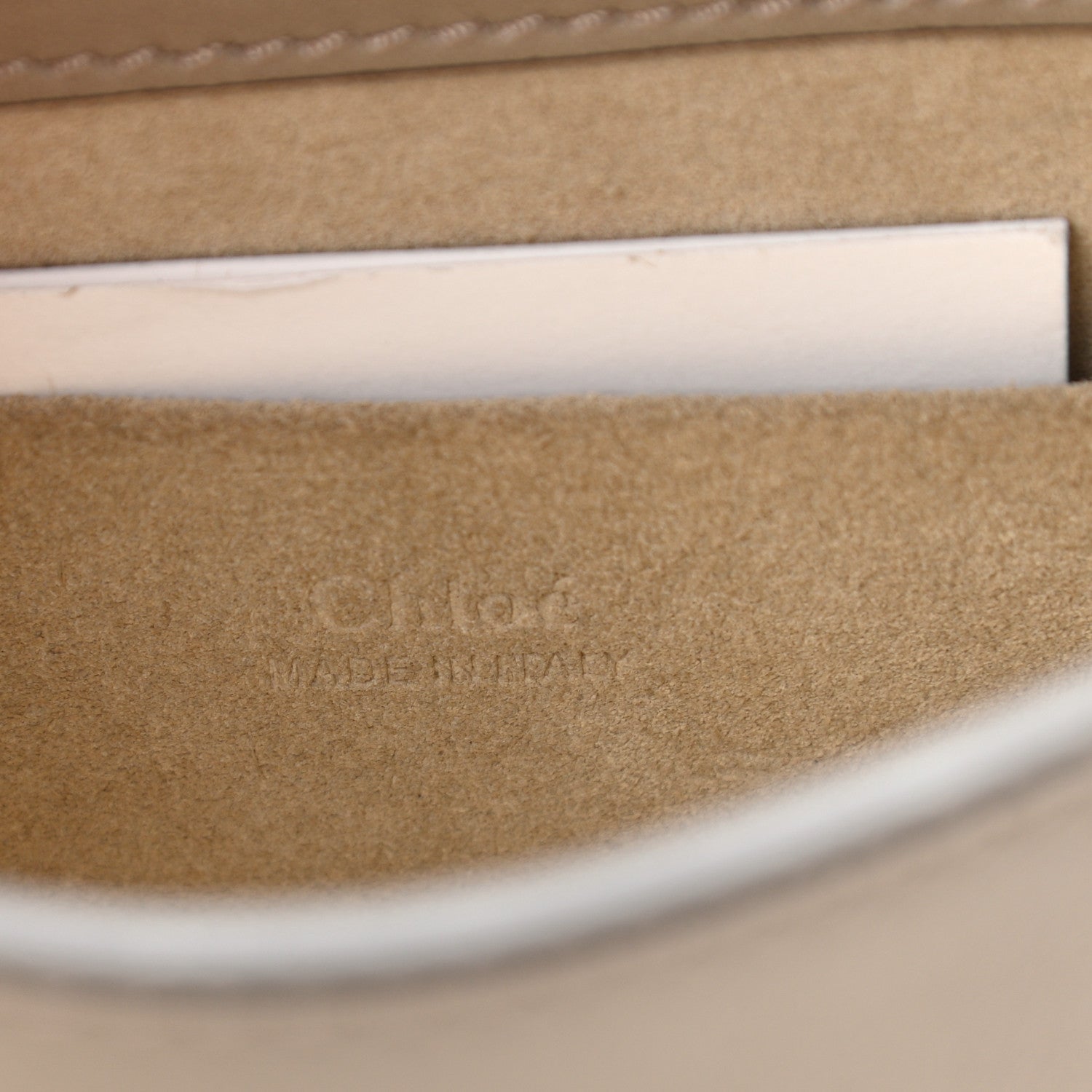 Chloe Calfskin Suede Small Nile Bracelet Bag Motty Grey 6 of 11