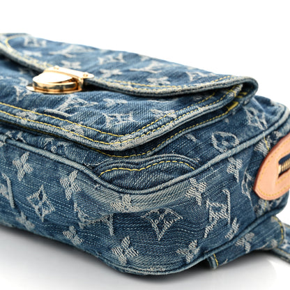 Louis Vuitton Monogram Denim Bum Bag Blue 9 of 10