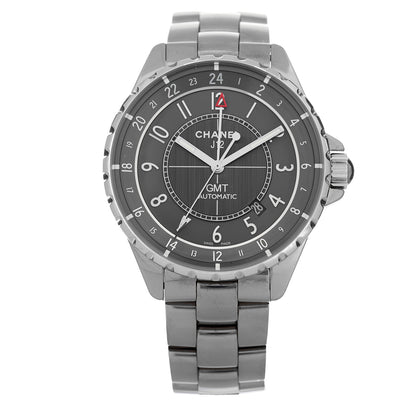 Chanel Titanium Ceramic 41mm J12 GMT Automatic Watch 1 of 5