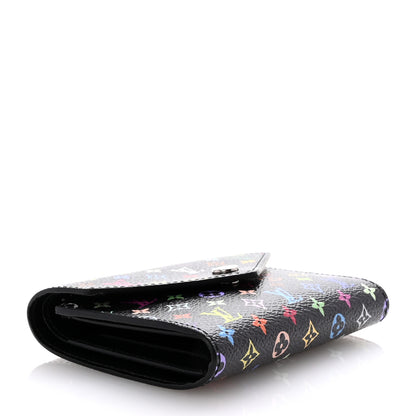 Louis Vuitton LV X TM Monogram Multicolor Victorine Wallet Black 4 of 7