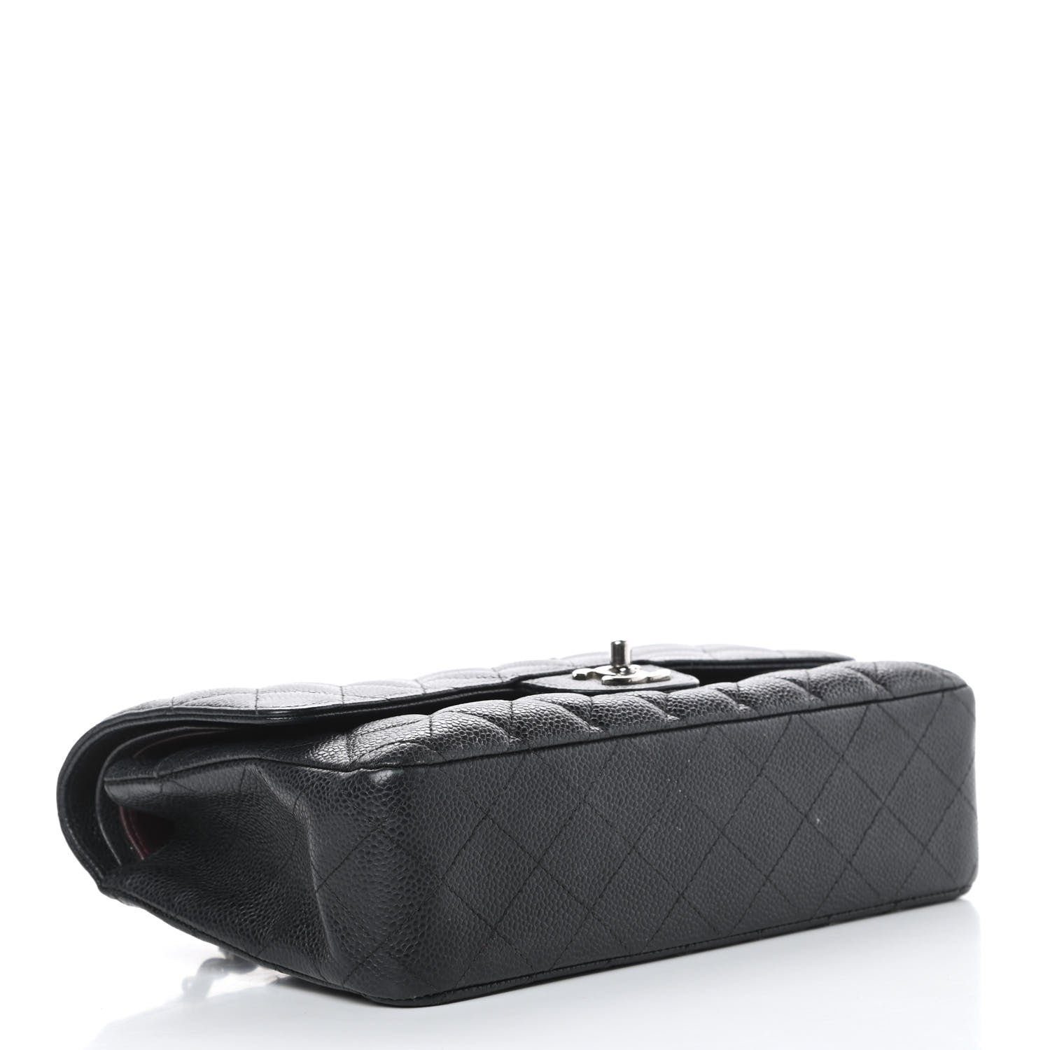 Chanel Caviar Quilted Medium Double Flap Black 4 of 19